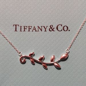 Tiffany Olive Branch Necklace